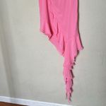 House Of CB 'Marcia' French Pink Ruffle Mini Dress NWOT size L longer Photo 8