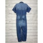 Free People We The Free Marci Jumpsuit Boiler Suit Denim Coverall Sz Medium Boho Photo 4