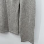 Joseph A Petite Paris Silver Metallic Silk Cardigan Sweater Size Small Petite Photo 6