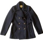 Old Navy Brushed Flannel Peacoat Photo 3
