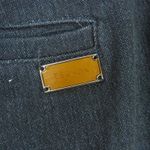 ESCADA Midnight Blue Straight Leg Jeans Size 42 Waist 30" Photo 5