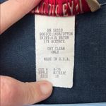 90s Studio Ease Cottagecore Vintage Denim Plaid Maxi Dress Long Sleeve Sz 10 Blue Photo 4