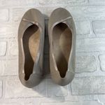 Vionic Ballet Flats Women 9 Wide Caroll Beige Buttery Soft Leather Shoes Comfort Photo 3