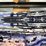 Zyia  Multicolor Abstract Print‎ Mid Rise Ankle Leggings Size XS Photo 4