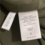 Olive Green Leather Midi Pencil Skirt Sz 8 Brown Photo 6