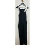SKIMS  Cotton Rib Maxi Dress in Soot Black Size Medium Photo 2