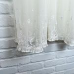 Free People Stevie Embroidered Maxi Dress Tea Flowy Ivory Sheer Floral Lined S Photo 10