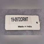 Vigla NWT Orange/White Game Day Football Seed Bead Sequin Keychain Wristlet Orange Photo 5