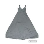 Show Me Your Mumu  Size Medium Jenn Chiffon A-Line‎ Gown Maxi Dress Womens Blue Photo 4