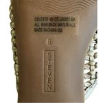 Steve Madden Steven Madden Gold Woven Women's Shoes Sz 8 Photo 3