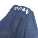 Sandro Noya wrap-effect macramé lace-paneled crepe jumpsuit EUR 40 Photo 10