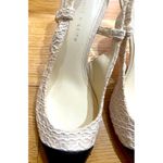 Charles and Keith Slip-on B/W fabric heel Photo 4