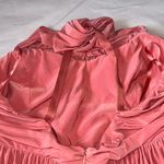 BCBGeneration  Coral Maxi Dress Formal‎ Evening Wear Lined Size 10 HOCO Event Photo 6