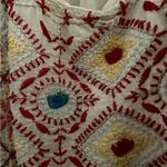 Johnny Was 100% Cotton Embroidered Open Jacket Kimono Large Photo 6