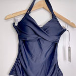 Jofit Tankini Tidal Wave UPF 50+ Dark Blue‎ Top Swimwear XXS New Blue Photo 0