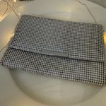 Jewel Badgley Mischka Clutch Silver with Slver lining Photo 3
