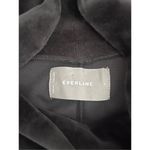 Everlane  Black The Velour Mock Neck Long Sleeve Mini Dress‎ Photo 5