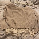 Urban Outfitters Lace Trim Sweater Photo 1