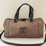 Loewe Fusta 2 Way Brown Leather Shoulder Bag Photo 0