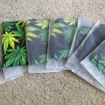 Women Weed Leafs 3D Print 420 Leggings Pink Photo 4
