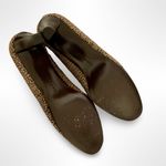 Salvatore Ferragamo Ferragamo Shoes Womens 7 2A Narrow 'Galena' Heels Calf Hair Leather Animal Print Photo 9