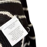 White + Warren Black Striped Balloon Sleeve Sweater Size M Photo 5