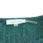 Calvin Klein Emerald Green Pullover Sweater Glitter Sparkle Size Small Women's Photo 10
