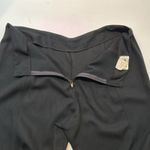 Black vintage whimsygoth high rise flowy bellbottom pants with zip up back Size undefined Photo 5