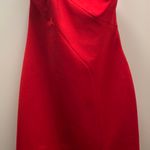 Ralph Lauren Lauren  one shoulder red dress size 6 Photo 2