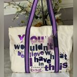 Coach RARE  Poppy Glam Tote Bag Photo 1