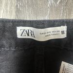 ZARA  Black High Rise Rhinestone Jeans Photo 4