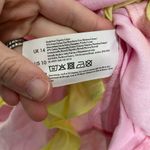 Anthropologie  x Dora Larsen Emeli Ruffled Dress Size 10 Linen Blend Photo 2