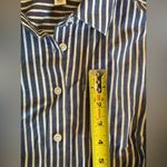 J.Crew NWT Long-sleeve striped poplin shirtdress Sz 00 Box Cutter Slice Photo 10