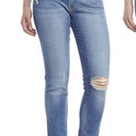 Lucky Brand Charlotte Rail Distressed Ankle Jeans Photo 0