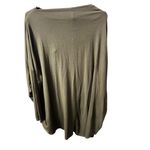 Bryn Walker Dimitri Tunic Top Womens Medium Olive Minimalist Boxy Photo 2