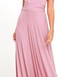 Lulus Tricks of the Trade Mauve Maxi Dress Photo 0