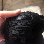 ZARA  black off shoulder long sleeve blouse small Photo 3