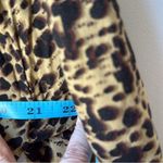 ZARA Trench Coat Leopard Print Animal Print Midi Photo 8
