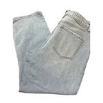 Wild Fable High Rise Straight Ankle Blue Jeans Light Distressing Size 14 Photo 2