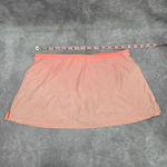 Time And Tru  Orange Skort Medium 8-10 Skirt Bikini Bottom Swimwear Photo 2