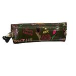 Consuela NWT Olive Medium Domed Cosmetic Case Pouch Zippered Photo 4