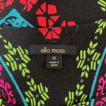 Ella Moss V Neck Bright Mandala Pleated Tassel Photo 5