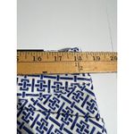 The Limited NWT  Tailored Chino Short Royal Tiles Print Blue & White Size 14 Photo 11