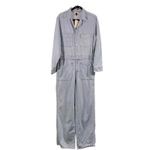 Universal Threads Universal Thread Women Light Blue Denim Baggy Straight Leg Jumpsuit Size 10 NWT Photo 2