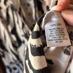 JM Collection  linen Animal Print Button down shacket 16W Photo 4