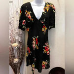 Free People  Neon Garden Mini Dress Photo 1