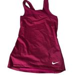 Nike  Pro Hypercool women's size XS maroon tank top Photo 0