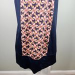 Target The Webster Miami  Shift Dress 14 Sleeveless Lightweight Navy Coral Photo 9