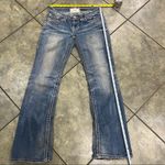 Big star Collection Blue Liv Jeans Women’s 27Long Embroidered Pockets Biker Y2K Photo 10