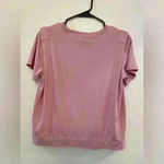Ted Baker London Women's Klaaraa Structured Shoulder Dusky Pink T-Shirt Size 4. Photo 2